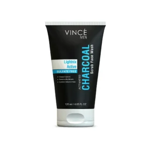 Activated Charcoal Scrub Face Wash for Men 120ml