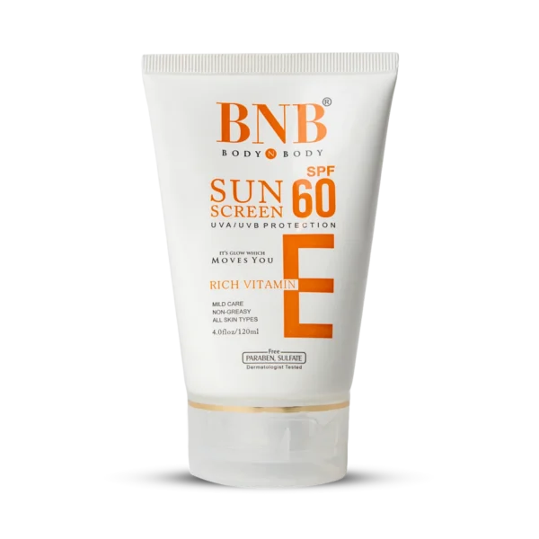 BNB Vitamin E Sun Screen (Spf 60) 120ml