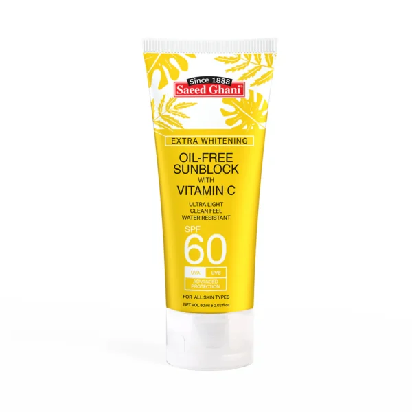 Sunblock SPF 60 with Vitamin C 60ml